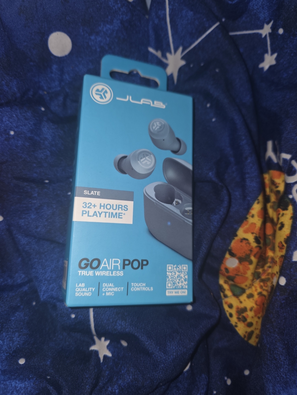 JLab GO Air Pop True Wireless Earbuds - Slate